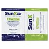 Sunx Sunscreen Towelettes, Singles, Wall Dispenser, 5"x8", 50 Wipes SUXCTSS010661